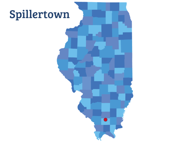 Spillertown, IL – Population 203